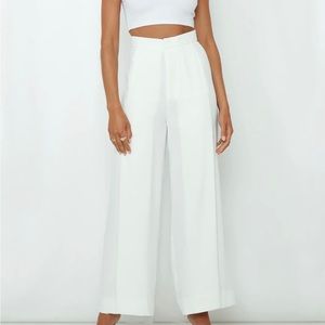 Hello Molly | Poor little hearts pants, pleated, with pockets, NWT